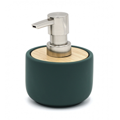 Дозатор для мыла Ridder Fancy зелёный 9,5х12 см