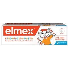 Зубная паста детская Elmex Kids защита от кариеса, для детей от 2 до 6 лет, 50 мл