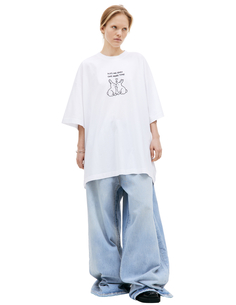 Оверсайз футболка Kissing Bunnies Vetements