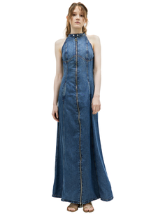 Джинсовое платье макси Diesel