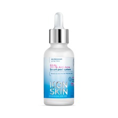 Icon Skin, Пилинг для лица 11% Anti-Acne, 30 мл