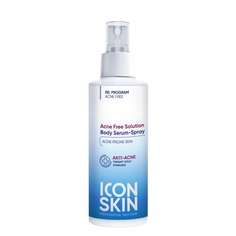 Icon Skin, Сыворотка-спрей Acne Free Solution, 100 мл