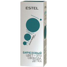 Estel, Бальзам с прямыми пигменатми ЯРКО, бирюзовый, 150 мл