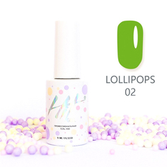 HIT Gel, Гель-лак Lollipops №02 (УЦЕНКА)