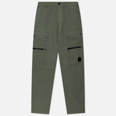 Мужские брюки C.P. Company Micro Reps Cargo Track, цвет зелёный, размер 48