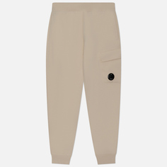 Мужские брюки C.P. Company Diagonal Raised Fleece Cargo Cuffed Leg, цвет бежевый, размер XXL