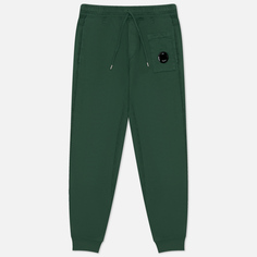 Мужские брюки C.P. Company Light Fleece Utility, цвет зелёный, размер M