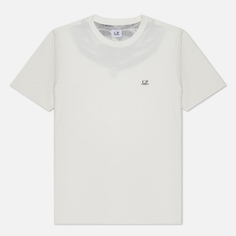 Мужская футболка C.P. Company 30/1 Jersey Goggle, цвет белый, размер L