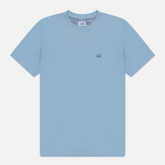 Мужская футболка C.P. Company 30/1 Jersey Goggle, цвет голубой, размер XXL