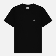 Мужская футболка C.P. Company 30/1 Jersey Goggle, цвет чёрный, размер S