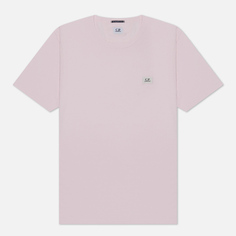 Мужская футболка C.P. Company 70/2 Mercerized Jersey, цвет розовый, размер XL