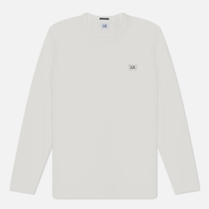 Мужской лонгслив C.P. Company 70/2 Mercerized Jersey Crew Neck, цвет белый, размер XXL