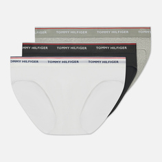 Комплект мужских трусов Tommy Hilfiger Underwear 3-Pack Cotton Briefs, цвет серый, размер M