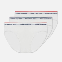 Комплект мужских трусов Tommy Hilfiger Underwear 3-Pack Cotton Briefs, цвет белый, размер L