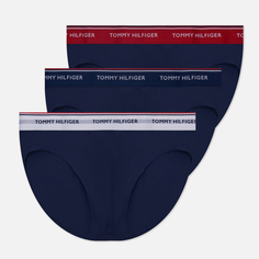 Комплект мужских трусов Tommy Hilfiger Underwear 3-Pack Cotton Briefs, цвет синий