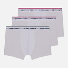 Комплект мужских трусов Tommy Hilfiger Underwear 3-Pack Stretch Cotton Low Rise Trunks, цвет белый
