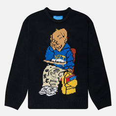 Мужской свитер MARKET Making The Grade Bear, цвет чёрный, размер XXL