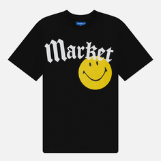 Мужская футболка MARKET Smiley Gothic, цвет чёрный, размер L