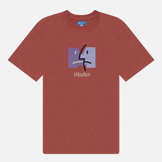 Мужская футболка MARKET Eye Mack, цвет розовый, размер L