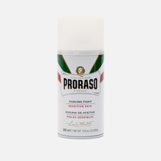 Пена для бритья Proraso Shaving Sensitive Green Tea & Oatmeal, цвет белый