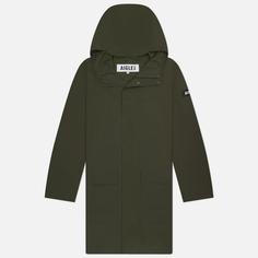 Мужская куртка парка Aigle Long Hooded MTD, цвет зелёный