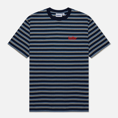 Мужская футболка Butter Goods Gardens Stripe, цвет синий, размер L