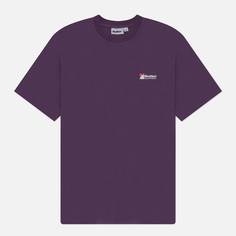 Мужская футболка Butter Goods Equipment Pigment Dye, цвет фиолетовый, размер XL