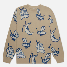 Мужской свитер Butter Goods Critter, цвет бежевый, размер XXL