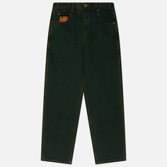 Мужские джинсы Butter Goods Tour Denim, цвет зелёный, размер 38