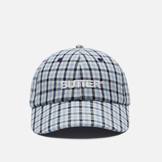 Кепка Butter Goods Gingham 6 Panel, цвет синий