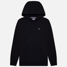 Мужская толстовка Tommy Jeans Regular Fleece Hoodie, цвет чёрный, размер XL