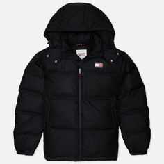 Мужской пуховик Tommy Jeans Alaska Protect Puffer, цвет чёрный