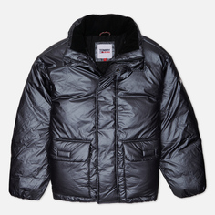 Мужской пуховик Tommy Jeans Metallic Puffer, цвет серебряный, размер XXL