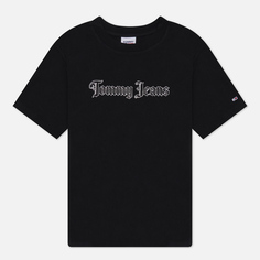 Женская футболка Tommy Jeans Relaxed Grunge 2, цвет чёрный, размер M