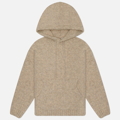 Мужской свитер FrizmWORKS Wave Boucle Hoodie, цвет бежевый