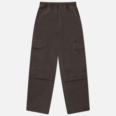 Мужские брюки FrizmWORKS Pigment Dyeing Cargo, цвет коричневый, размер XL