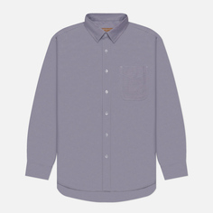 Мужская рубашка FrizmWORKS OG Oxford Oversized, цвет серый