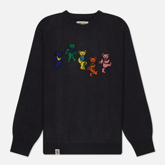 Мужской свитер thisisneverthat x Grateful Dead Dancing Bears, цвет чёрный