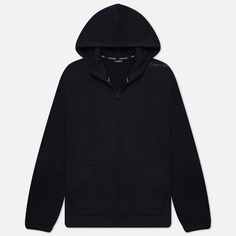 Мужская толстовка Calvin Klein Jeans Cotton Terry Full Zip Hoodie, цвет чёрный, размер M