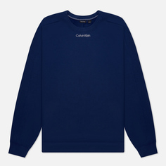 Мужская толстовка Calvin Klein Jeans Cotton Terry Crew Neck, цвет синий