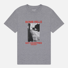 Мужская футболка GX1000 Bomb Hills, цвет серый, размер L