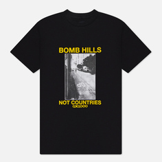 Мужская футболка GX1000 Bomb Hills, цвет чёрный, размер XXL