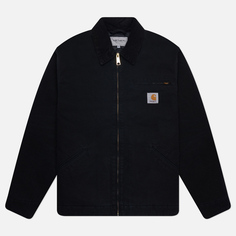 Мужская демисезонная куртка Carhartt WIP OG Detroit, цвет чёрный, размер M