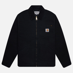 Мужская демисезонная куртка Carhartt WIP OG Detroit, цвет чёрный