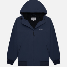 Мужская куртка ветровка Carhartt WIP Hooded Sail, цвет синий, размер M