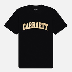 Мужская футболка Carhartt WIP University, цвет чёрный