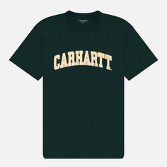 Мужская футболка Carhartt WIP University, цвет зелёный