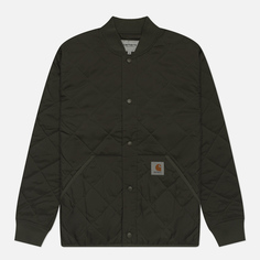 Мужская куртка лайнер Carhartt WIP Barrow Liner, цвет оливковый, размер XL