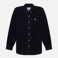 Мужская рубашка Carhartt WIP Madison Cord, цвет синий