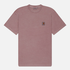 Мужская футболка Carhartt WIP Vista, цвет розовый, размер XL